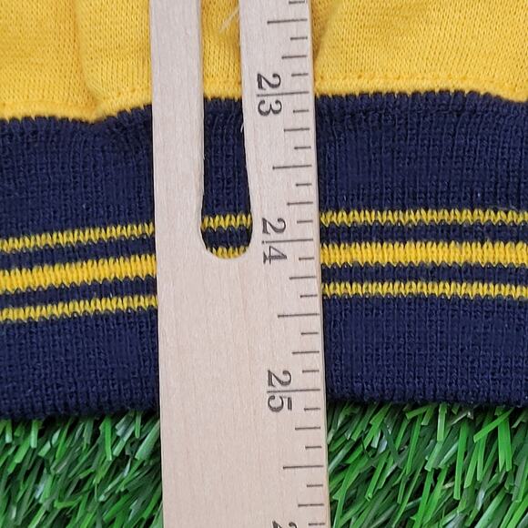 Vintage 80s MOD Collared Sweatshirt Large 22x25 Two-Tone - Picture 10 of 12